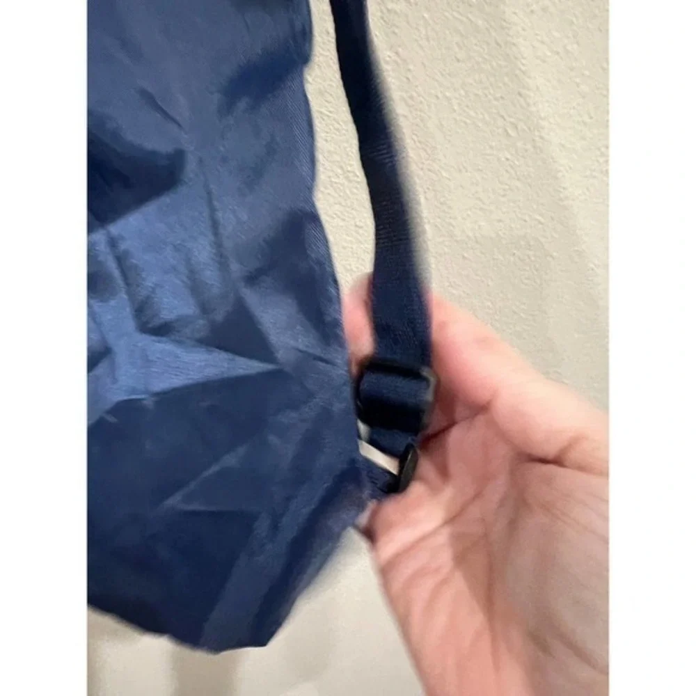 Skechers Blue Drawstring Backpack Sport Gym‎ Travel Bag